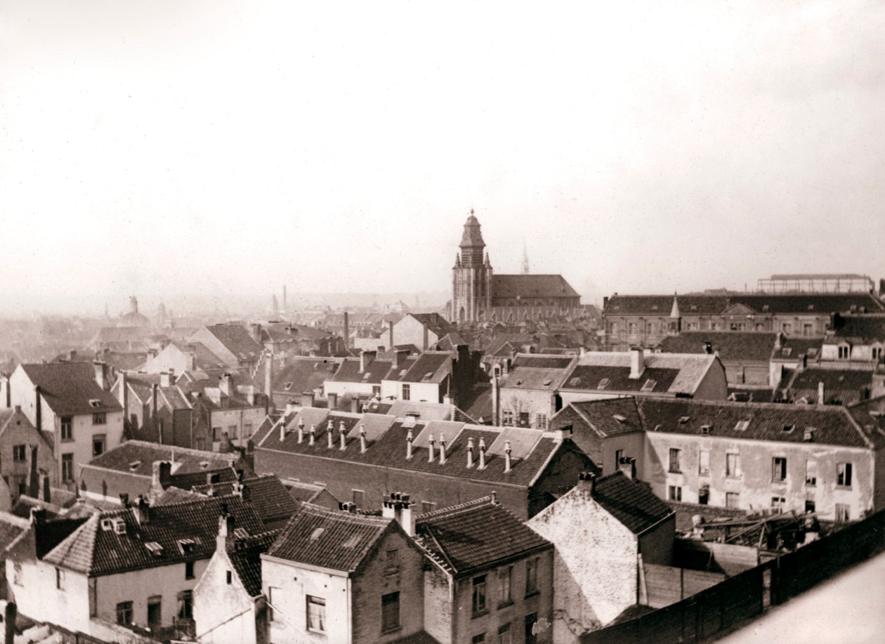 Antwerpens skyline, 1898. av James Batkin