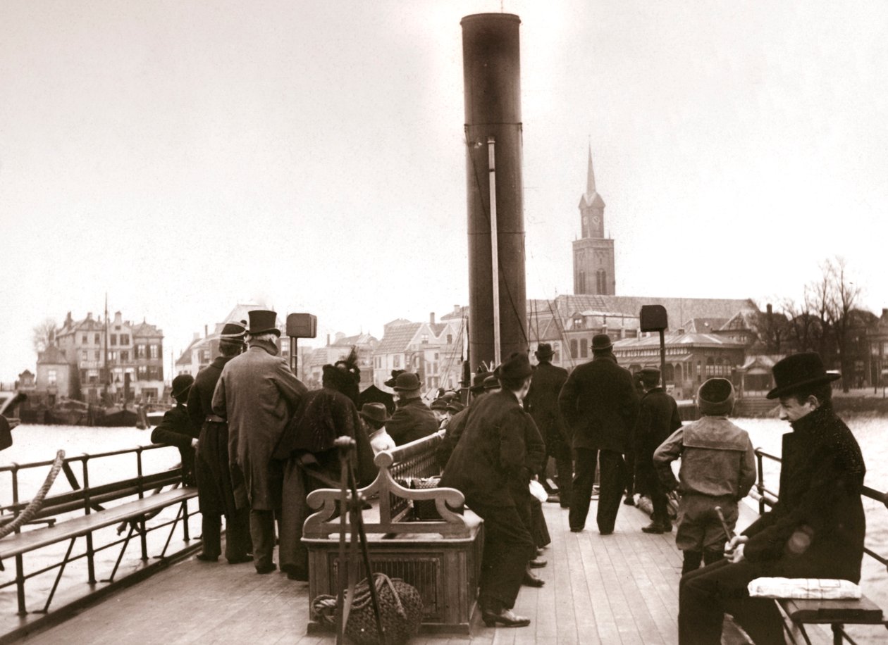 Färjepassagerare, Laandam, 1898. av James Batkin