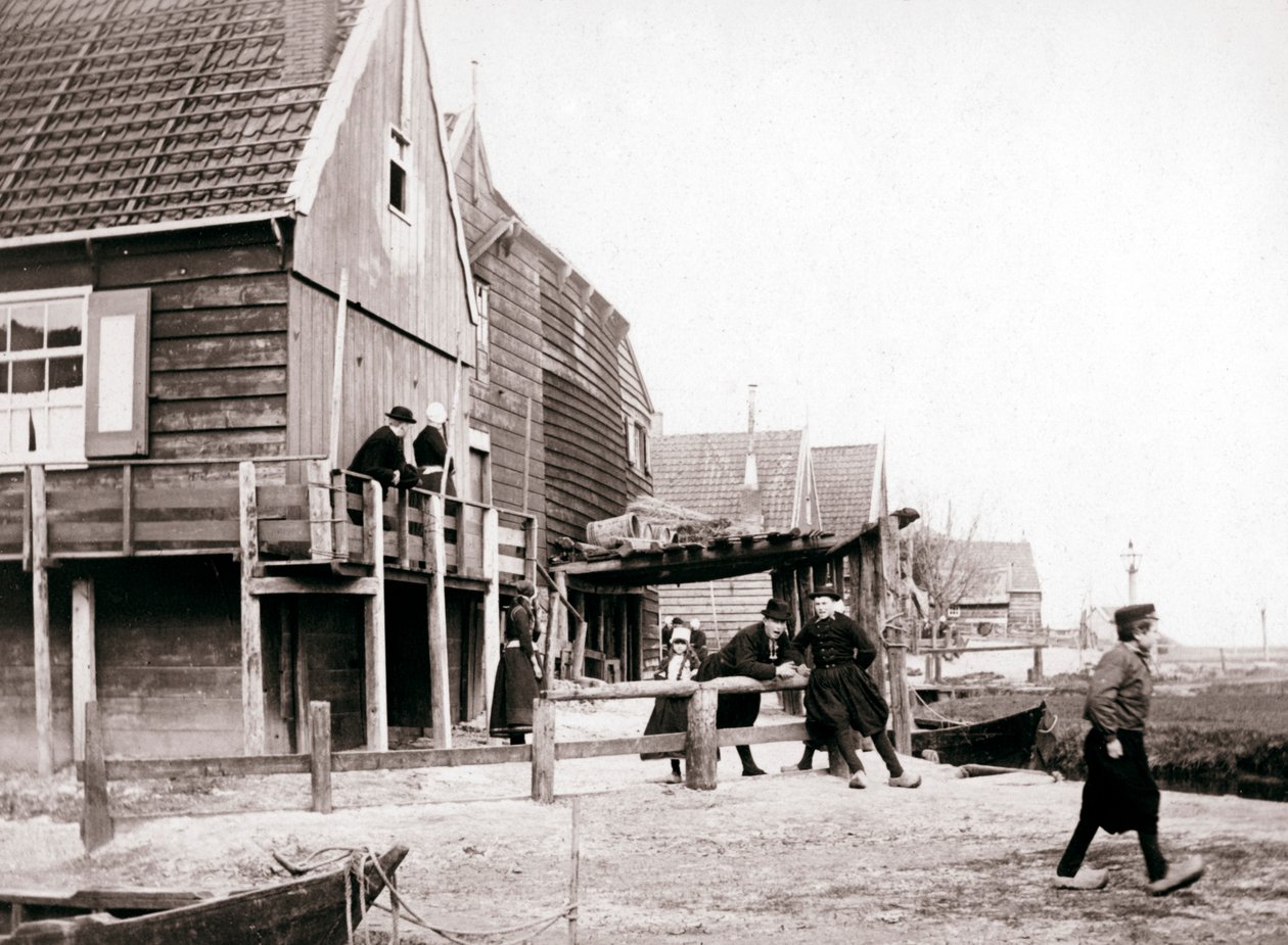Marken Island, Nederländerna, 1898 av James Batkin