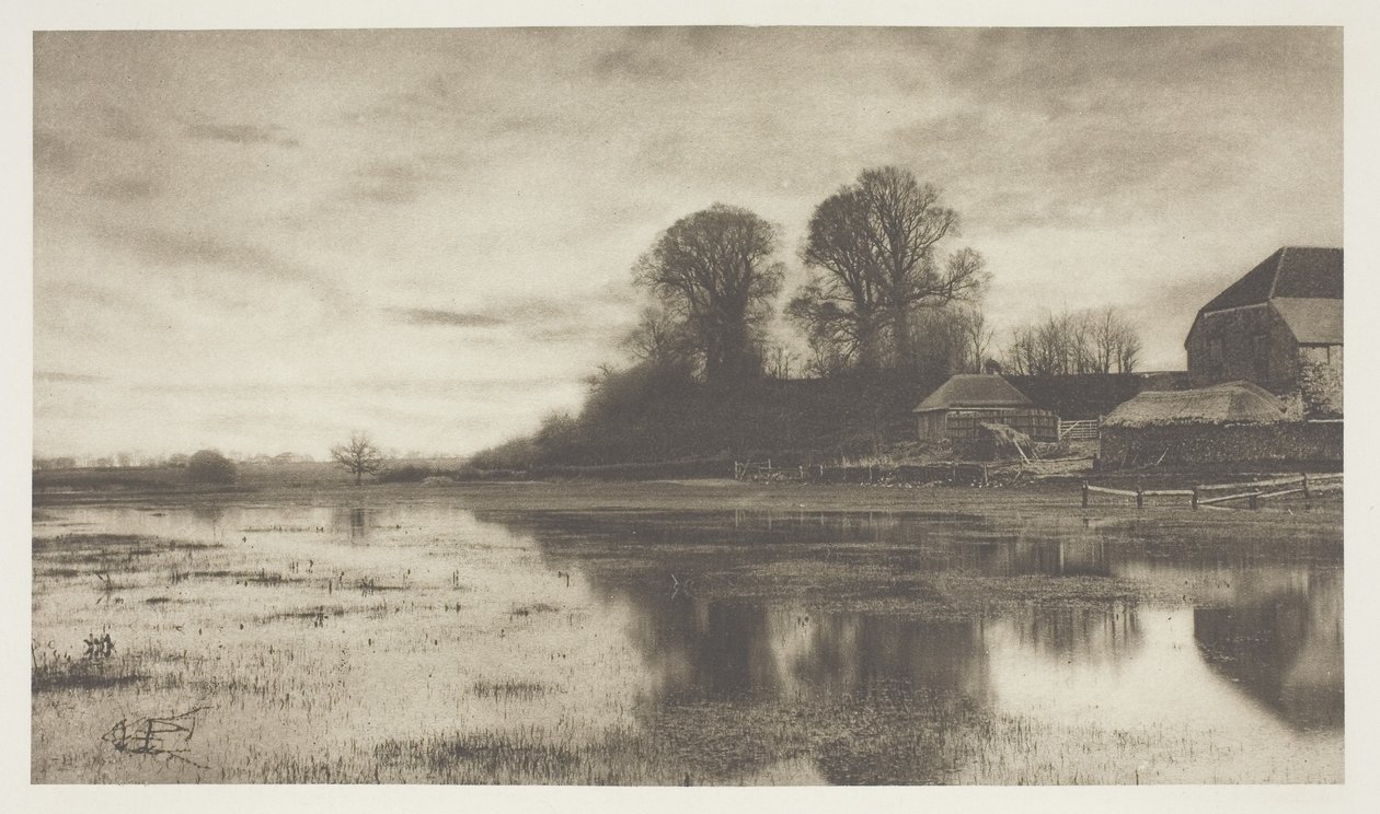 Eventide, c.1880/90, tryckt april 1890 av James Booker Blakemore Wellington