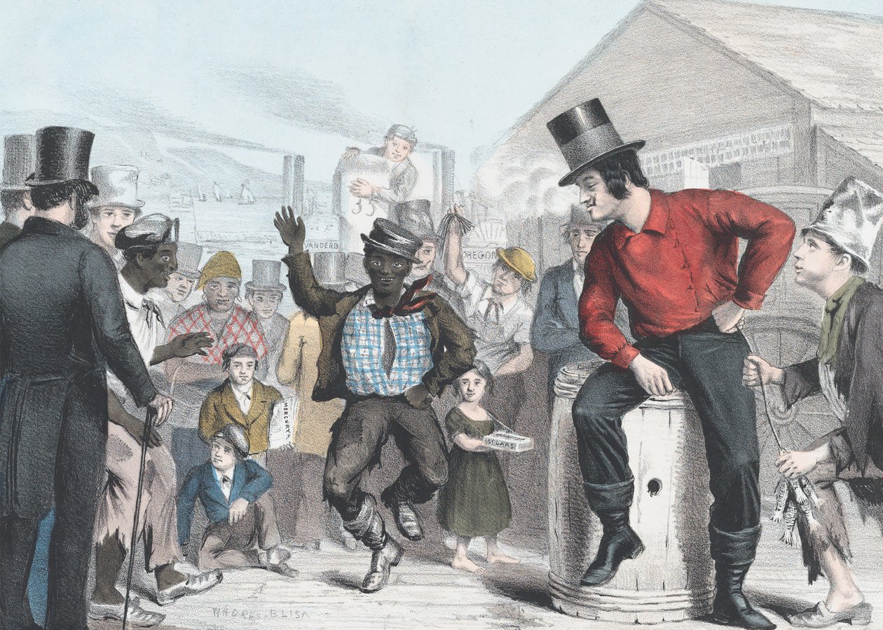 Dans för ål, 1848. av James Brown