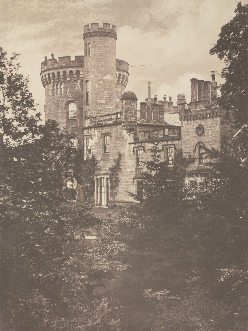 Utsikt över Tullichewan Castle, Glasgow av James Campbell of Strachathro