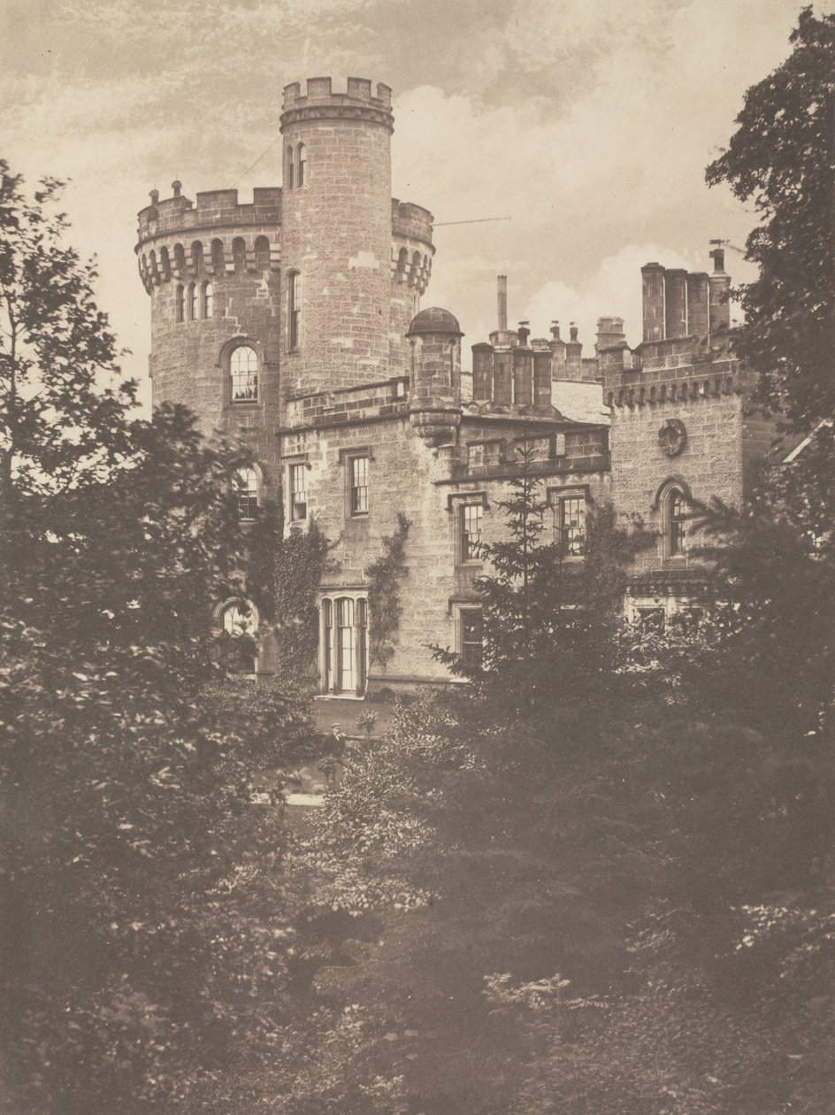 Vy över Tullichewan Castle, Glasgow. av James Campbell of Strachathro