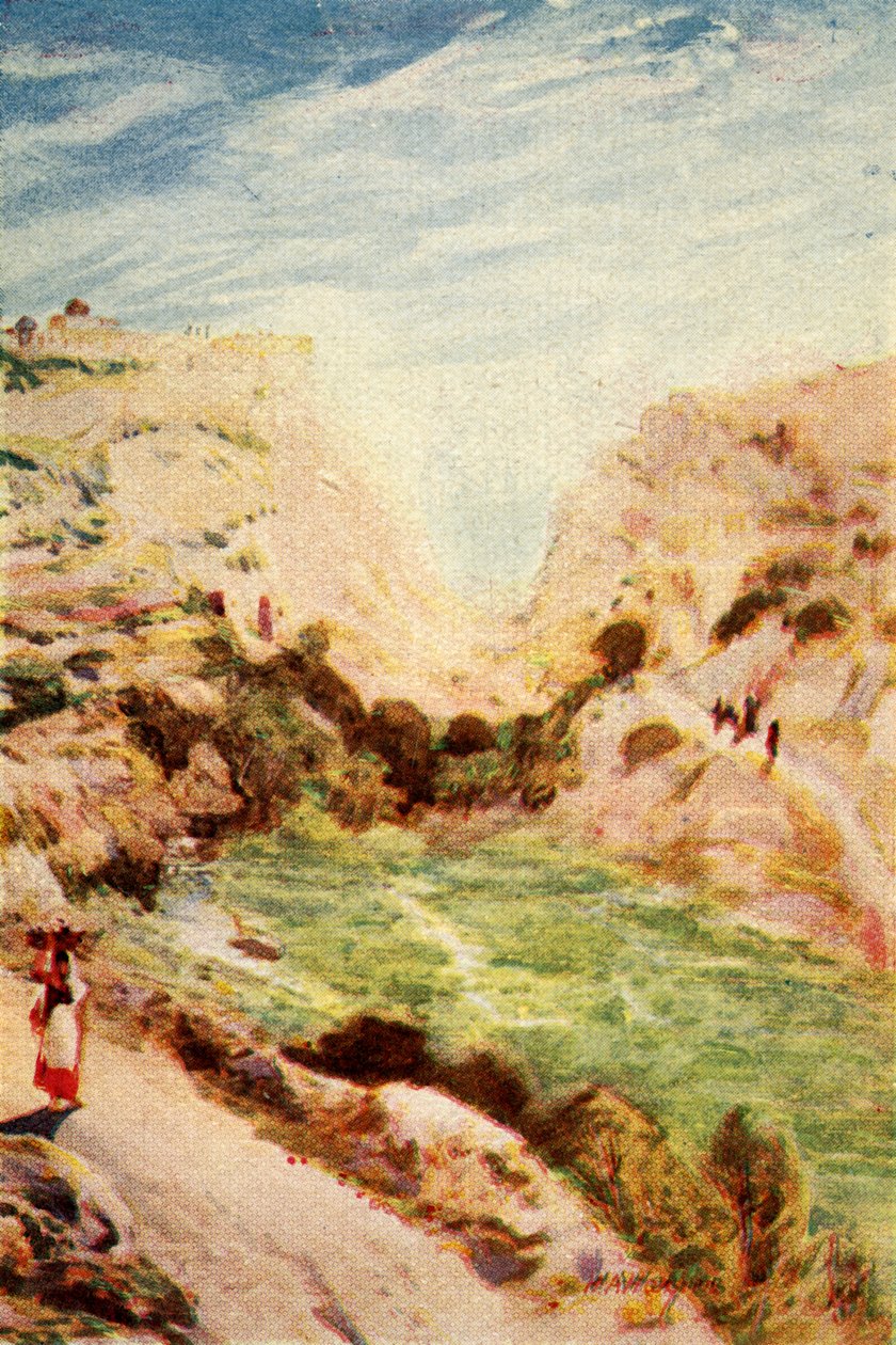 Jerusalem, Kings Dale - Matt. xxiii. 37, c1924. Skapare: James Clark, Henry A Harper. av James Clark and Henry A Harper