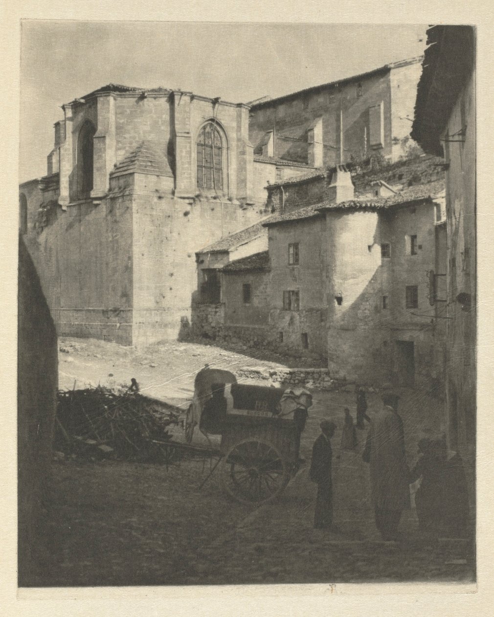 Kameraarbete: Gamla kyrkan - Burgos, 1914. av James Craig Annan