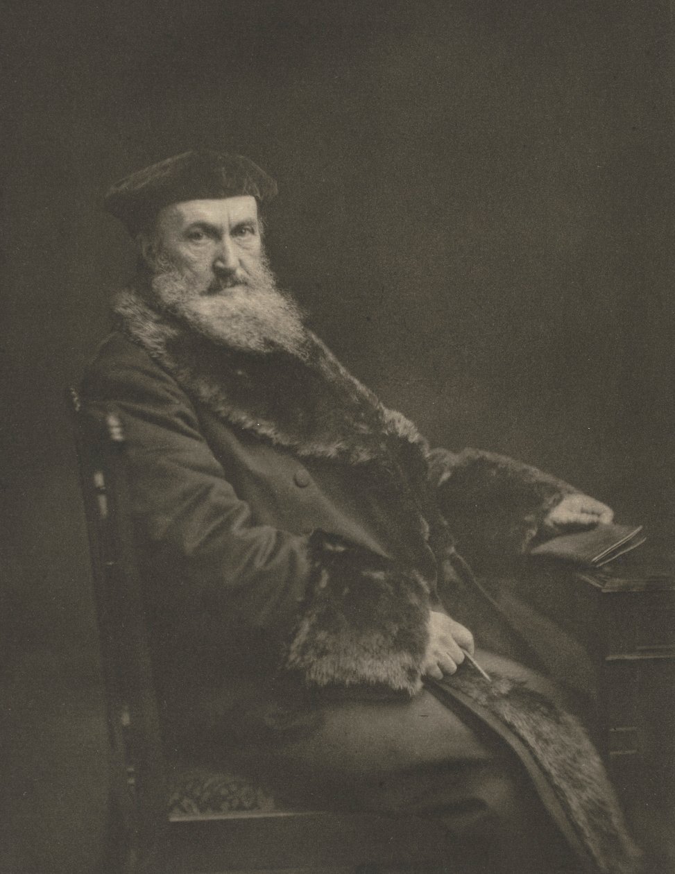 Kameraarbete: Prof. John Young, vid Glasgow University, 1904. av James Craig Annan