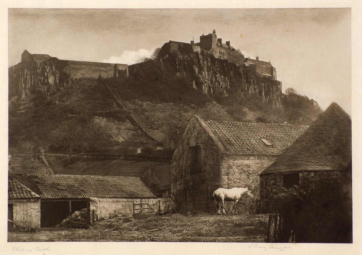 Stirling slott av James Craig Annan