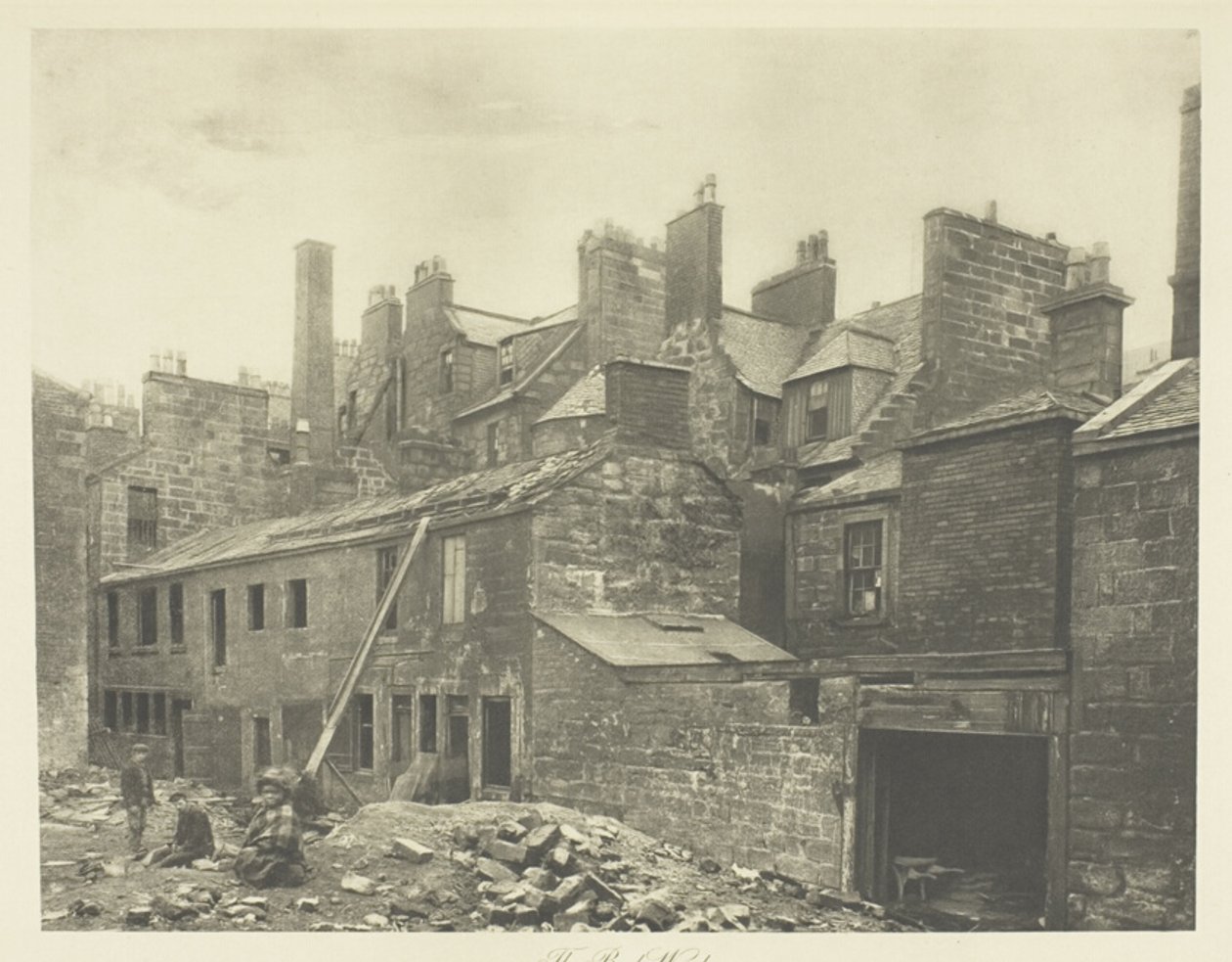 The Back Wynd av James Craig Annan