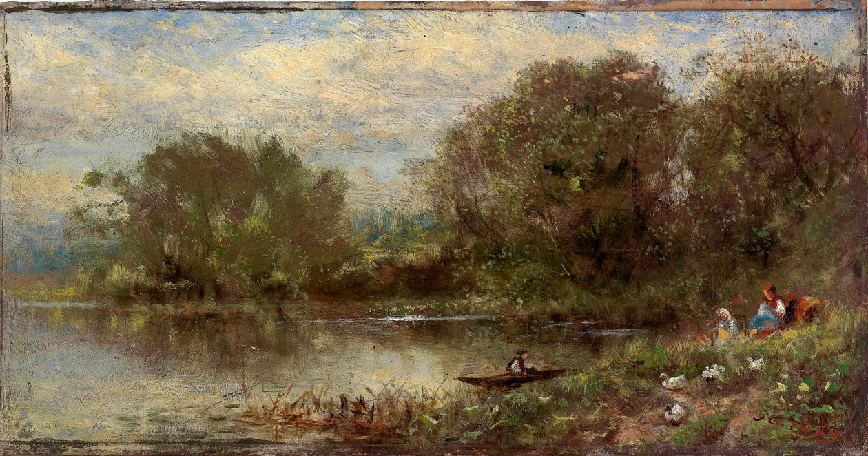 Landskap kallat "The Acorn" av James Crawford Thom