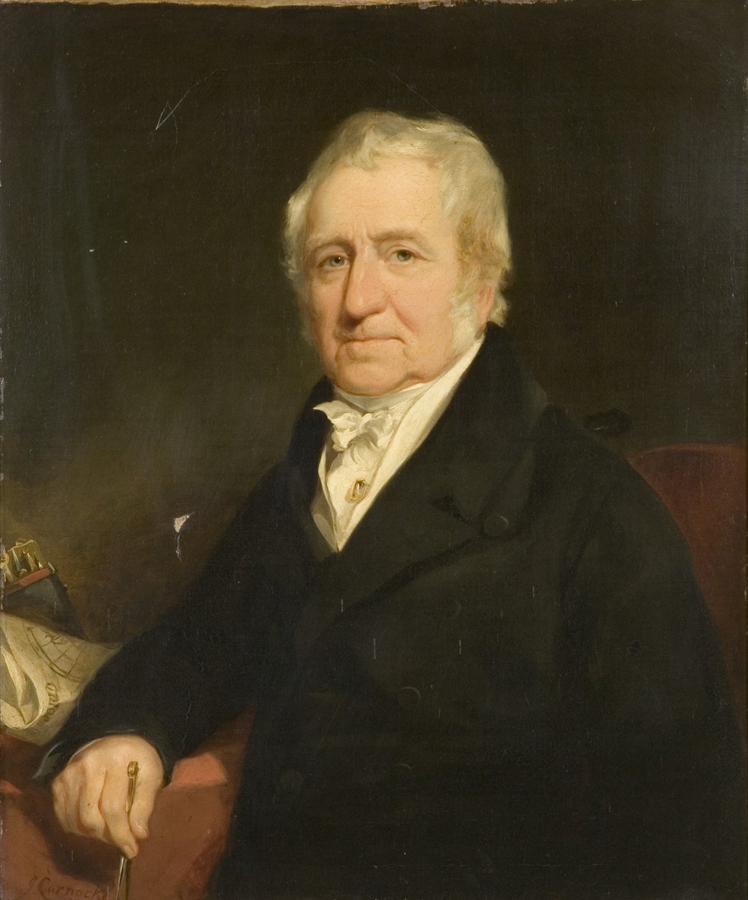 Porträtt av kapten Thomas E. Etheridge [kapten på 