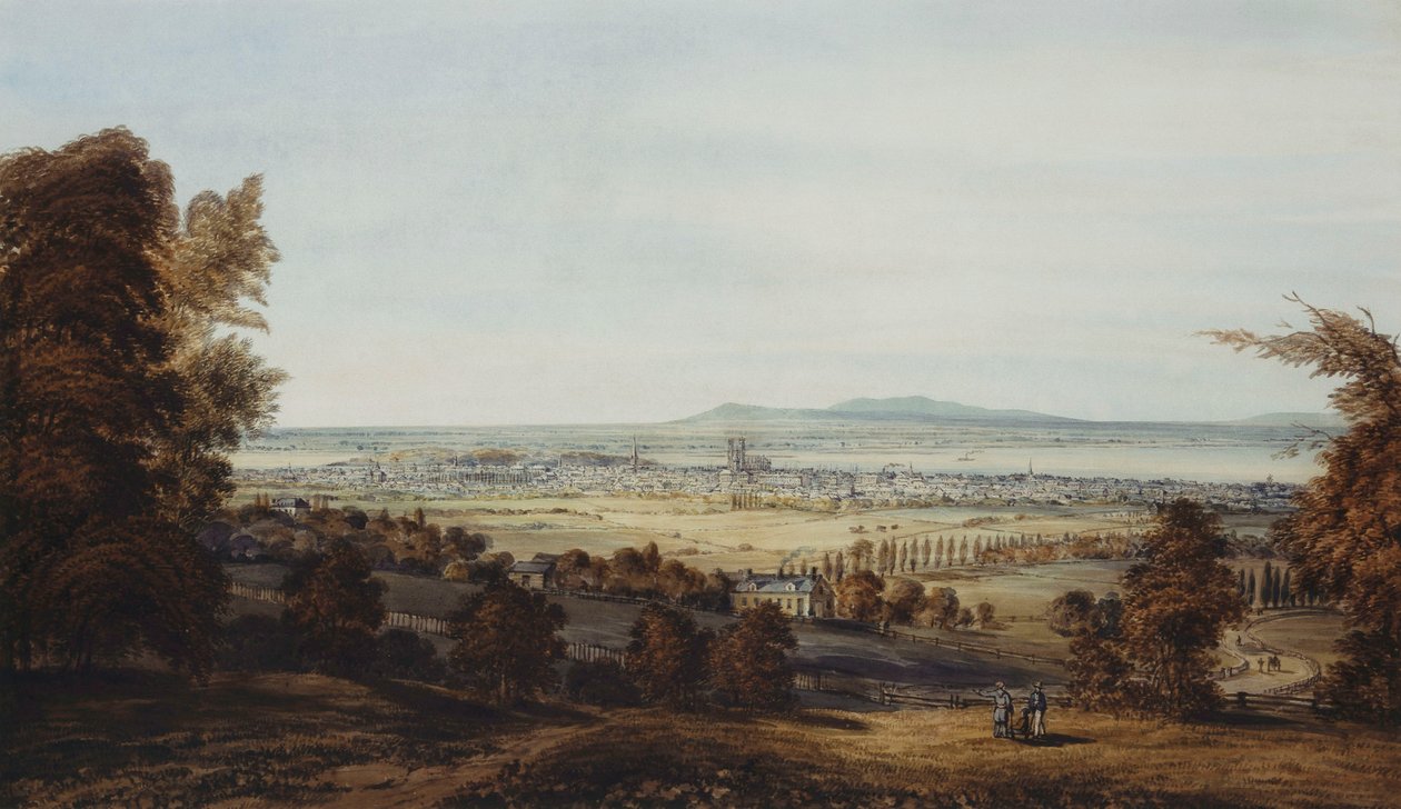 Staden Montreal från berget av James D. Duncan
