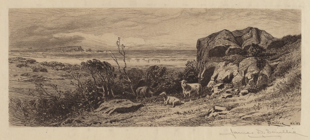 Lite på Marblehead Neck av James David Smillie