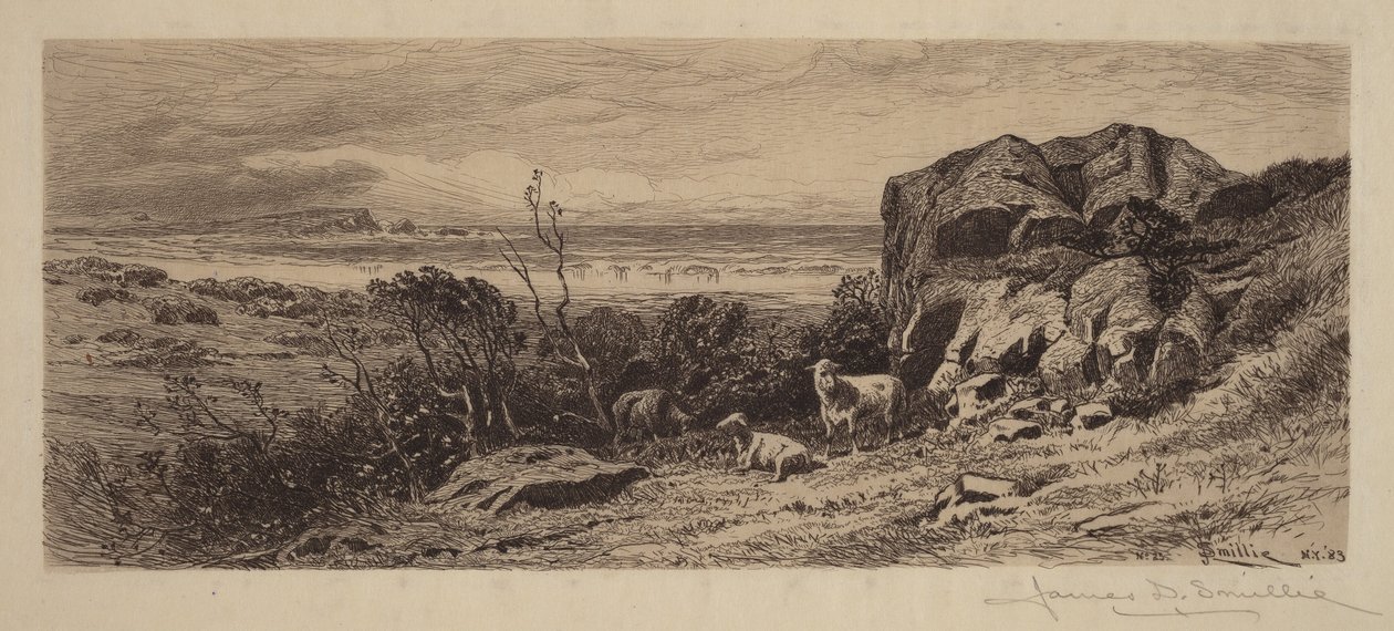 Ett stycke av Marblehead Neck av James David Smillie
