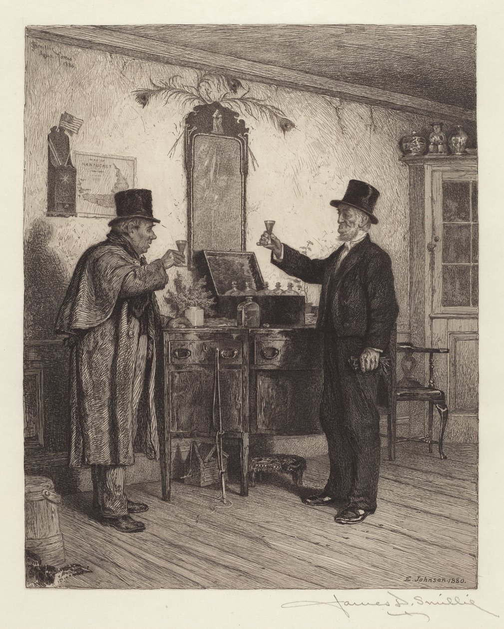 Ett glas med godsägaren av James David Smillie