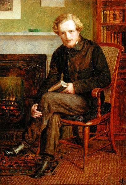 Porträtt av William Watson (1838-78) 1861 (olja på duk) av James Dawson Watson