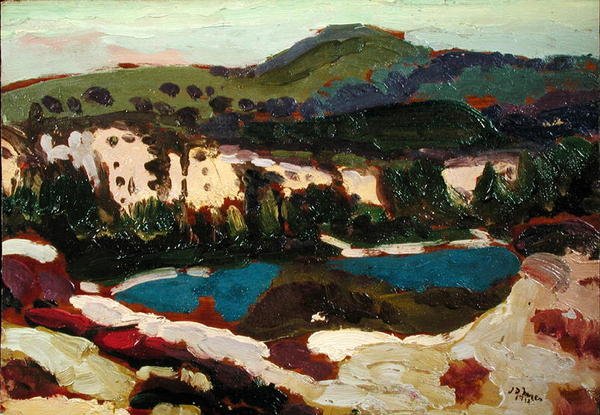 Den blå poolen, Dorset av James Dickson Innes