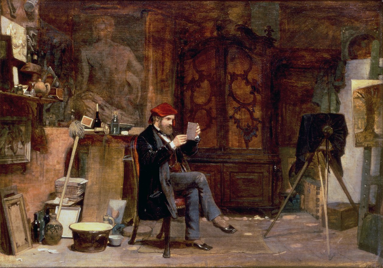 Fotografens ateljé, ca 1850 av James Digman Wingfield