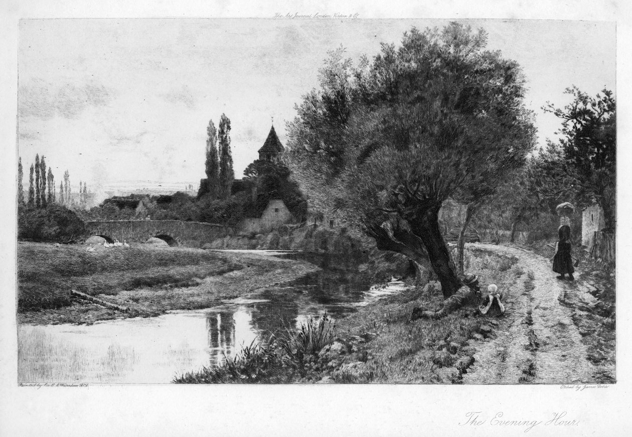 Kvällstimmen, 1906. av James Dobie