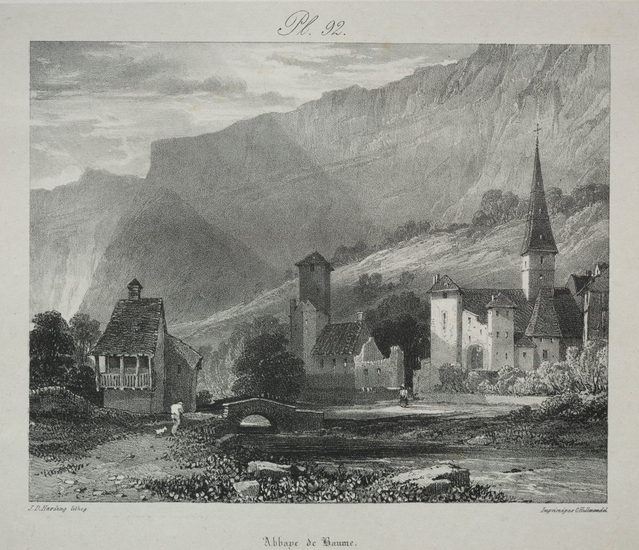 En serie ämnen från den sena R. P. Boningtons verk: A Study from Nature..., 1829. av James Duffield Harding