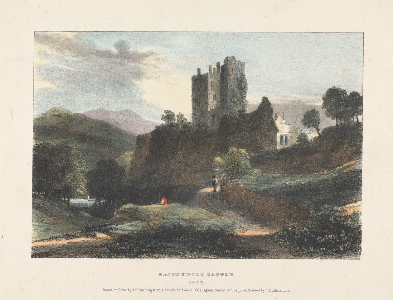 Dally Hooly Castle av James Duffield Harding