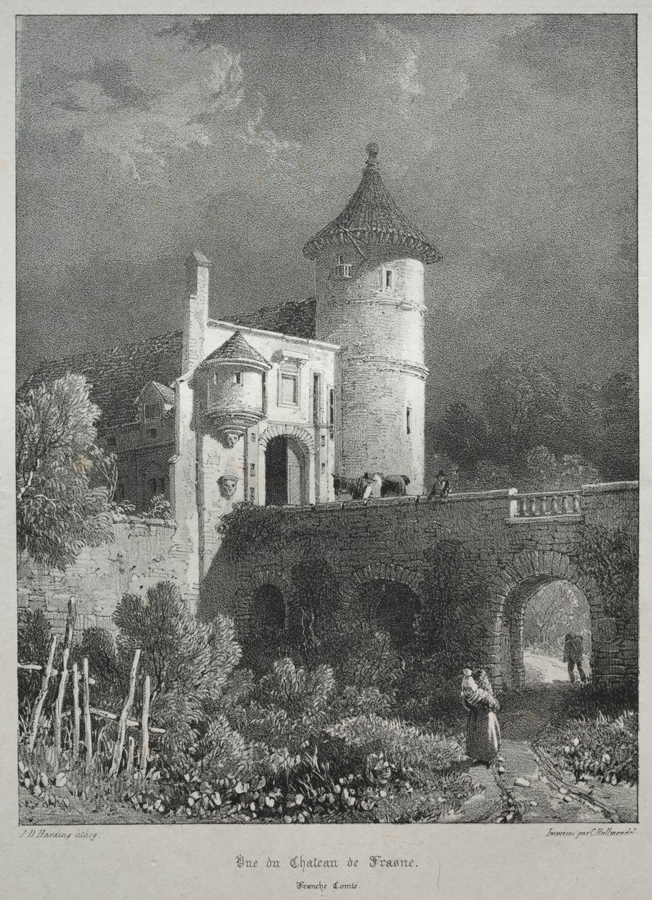 Pittoreska och romantiska resor i det antika Frankrike. Franche-Comte..., 1825. av James Duffield Harding