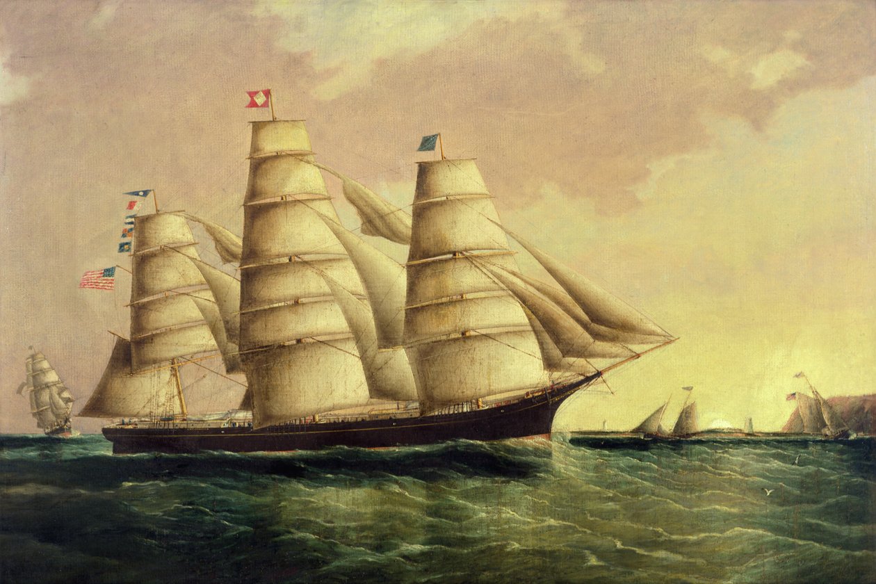 Valparaiso (olja på duk) av James E. Buttersworth