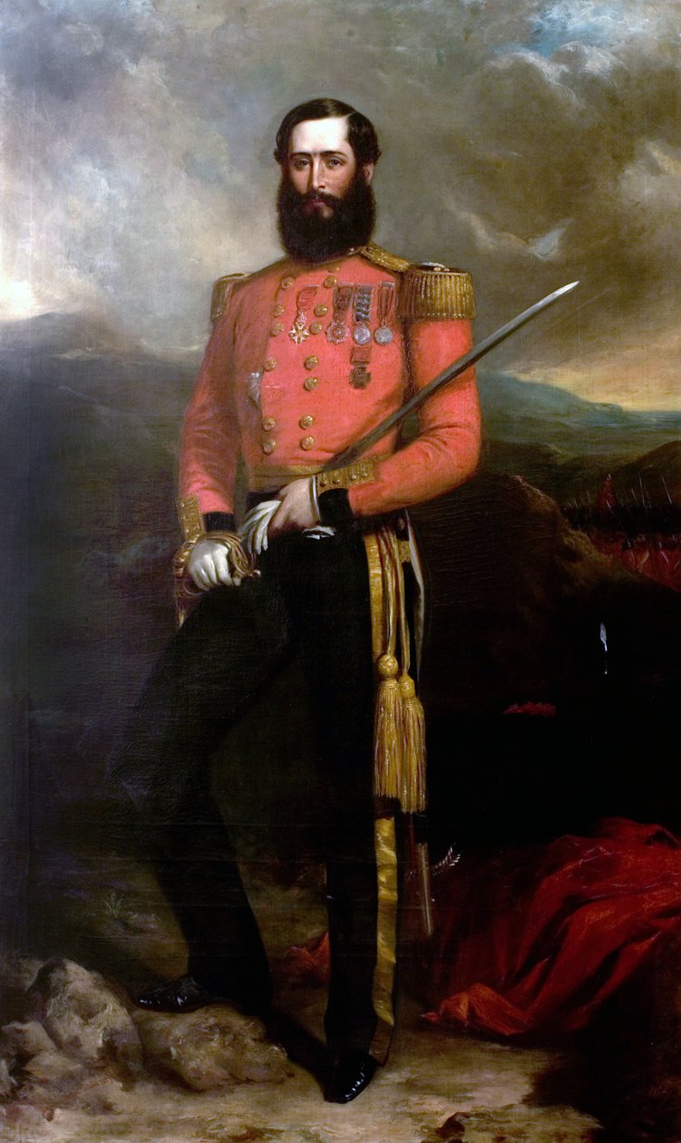 Överste Gerard Littlehales Goodlake, Coldstream Guards, 1857 av James Edgell Collins