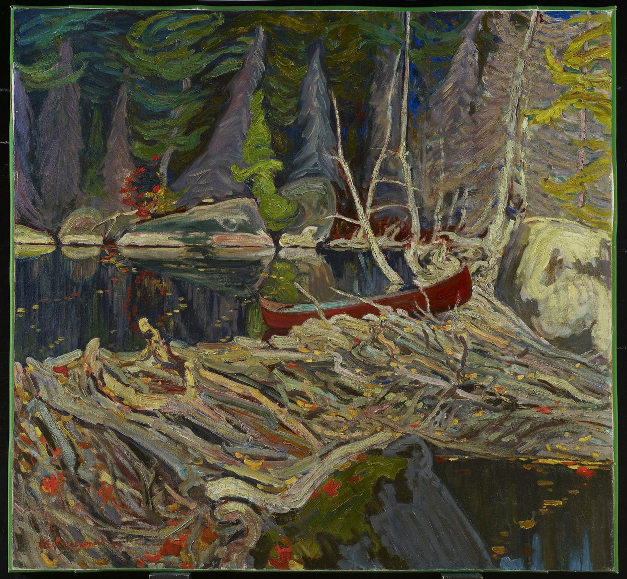 Bäverdammen, 1919 av James Edward Hervey Macdonald