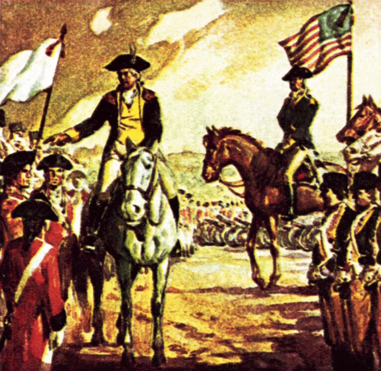 Amerikanska självständighetskriget av James Edwin McConnell