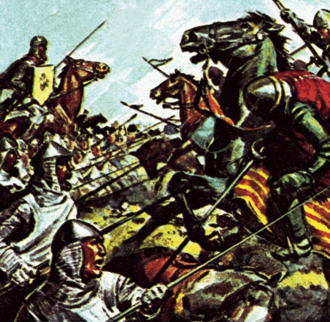 Slaget vid Bannockburn av James Edwin McConnell