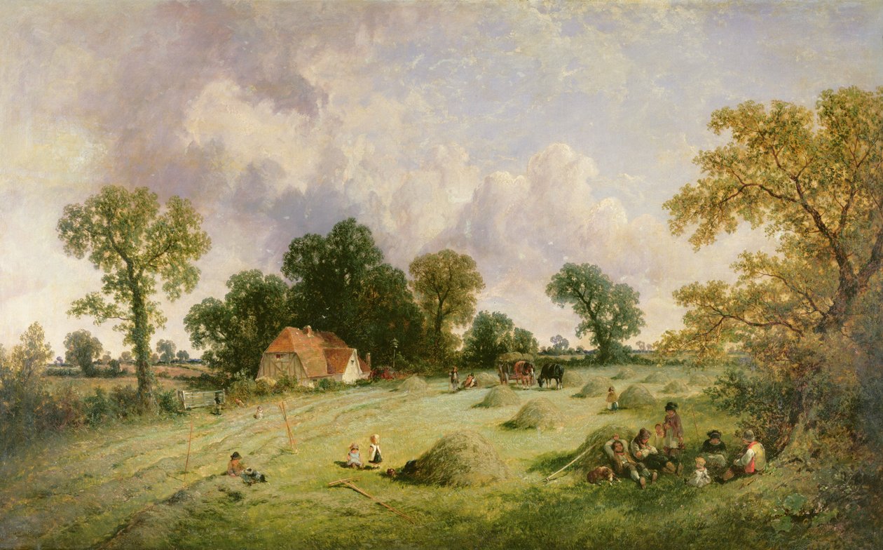 Höbärgning i Hampshire av James Edwin Meadows