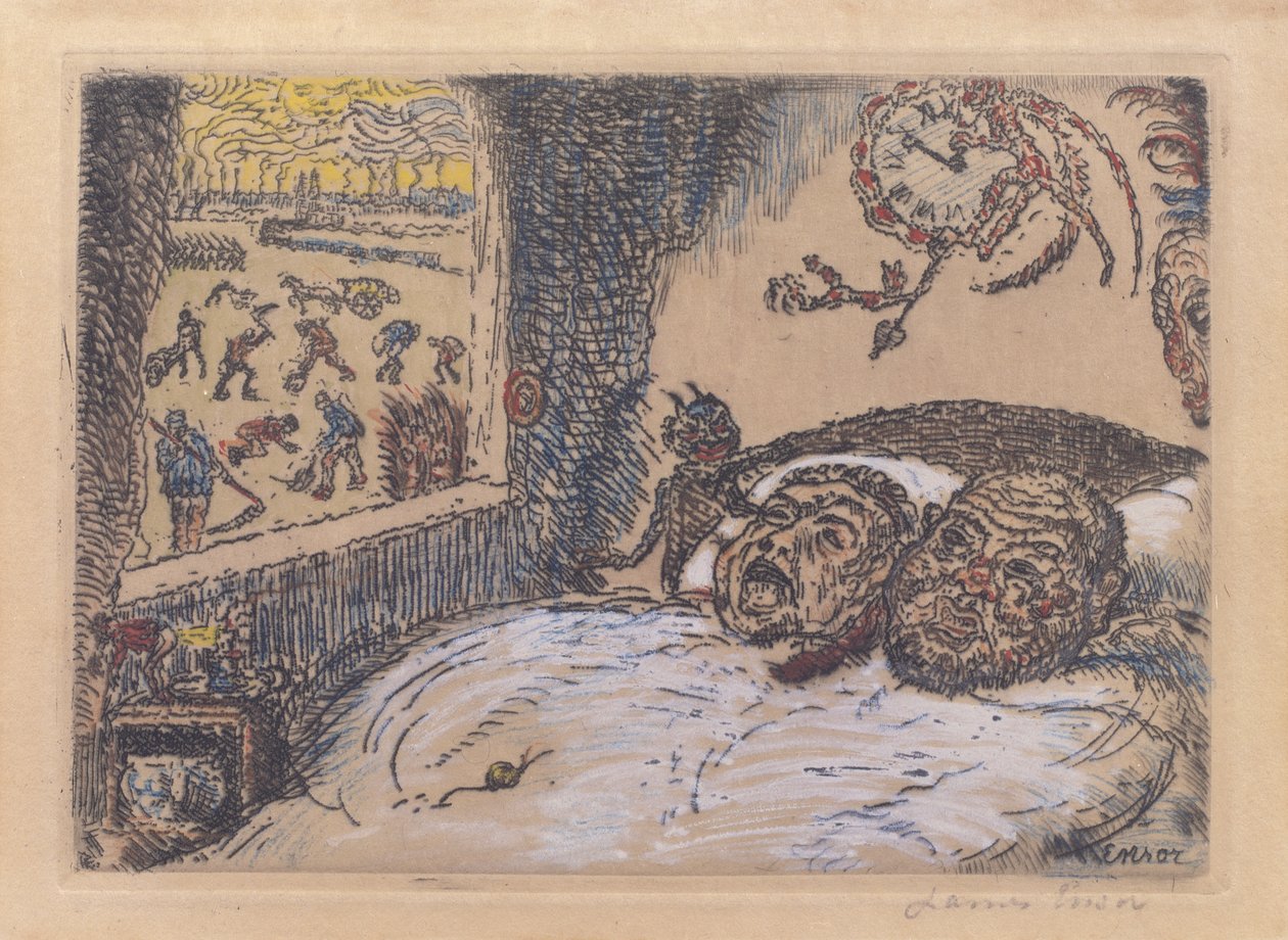 tillträtt av James Ensor