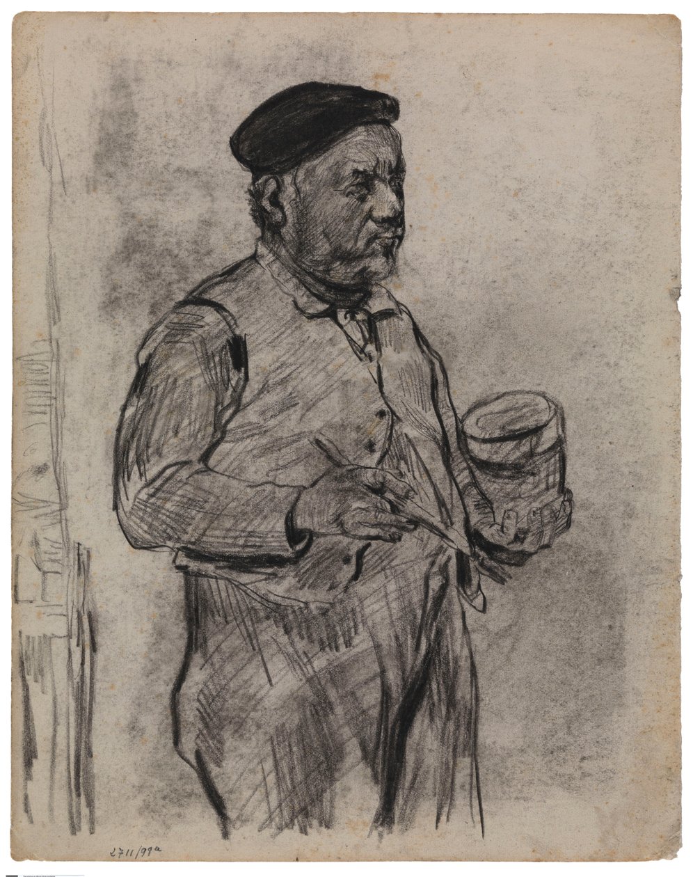 Efter Raffaëlli: Målaren-dekoratören av James Ensor