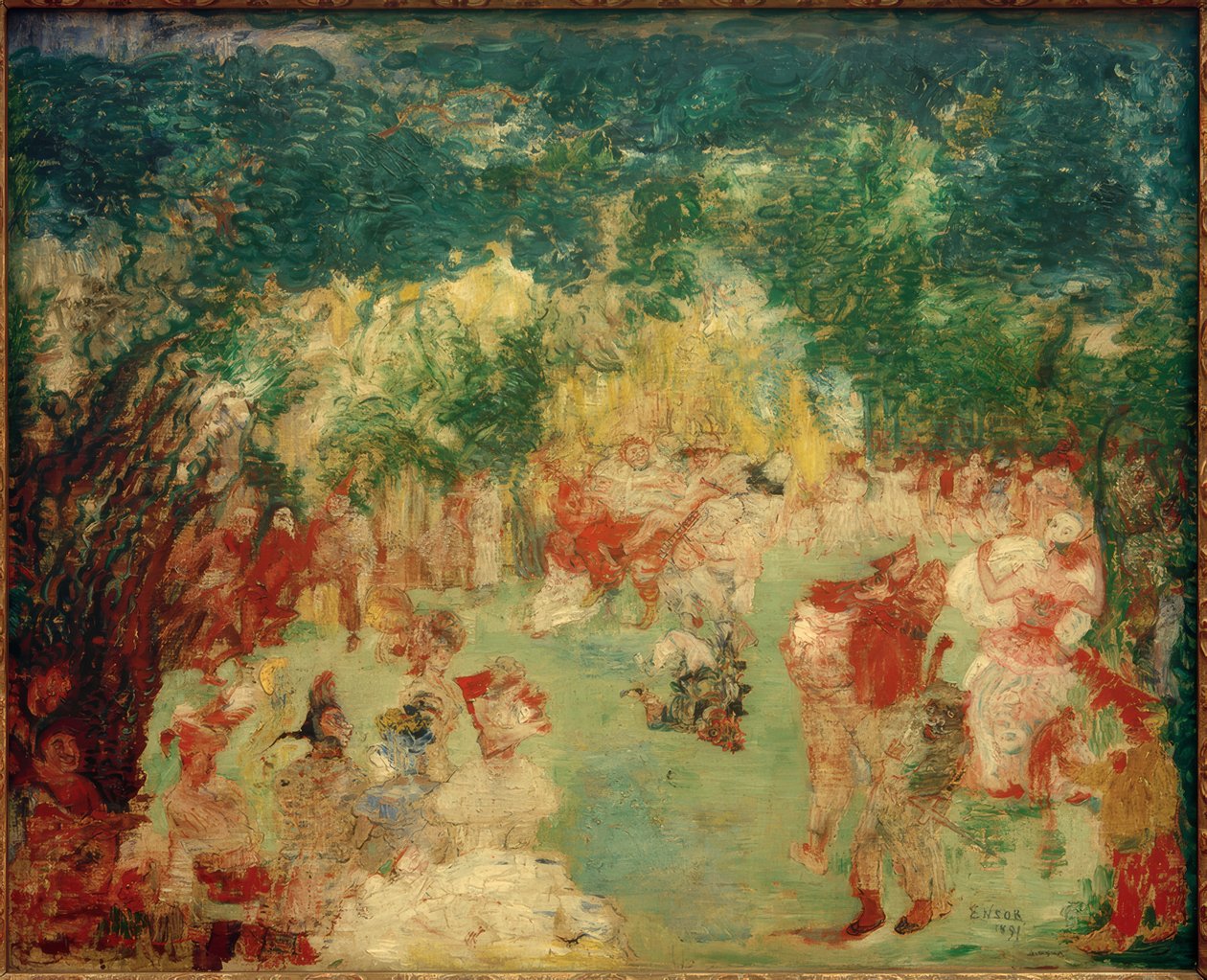 Kärlekens trädgård av James Sidney Ensor