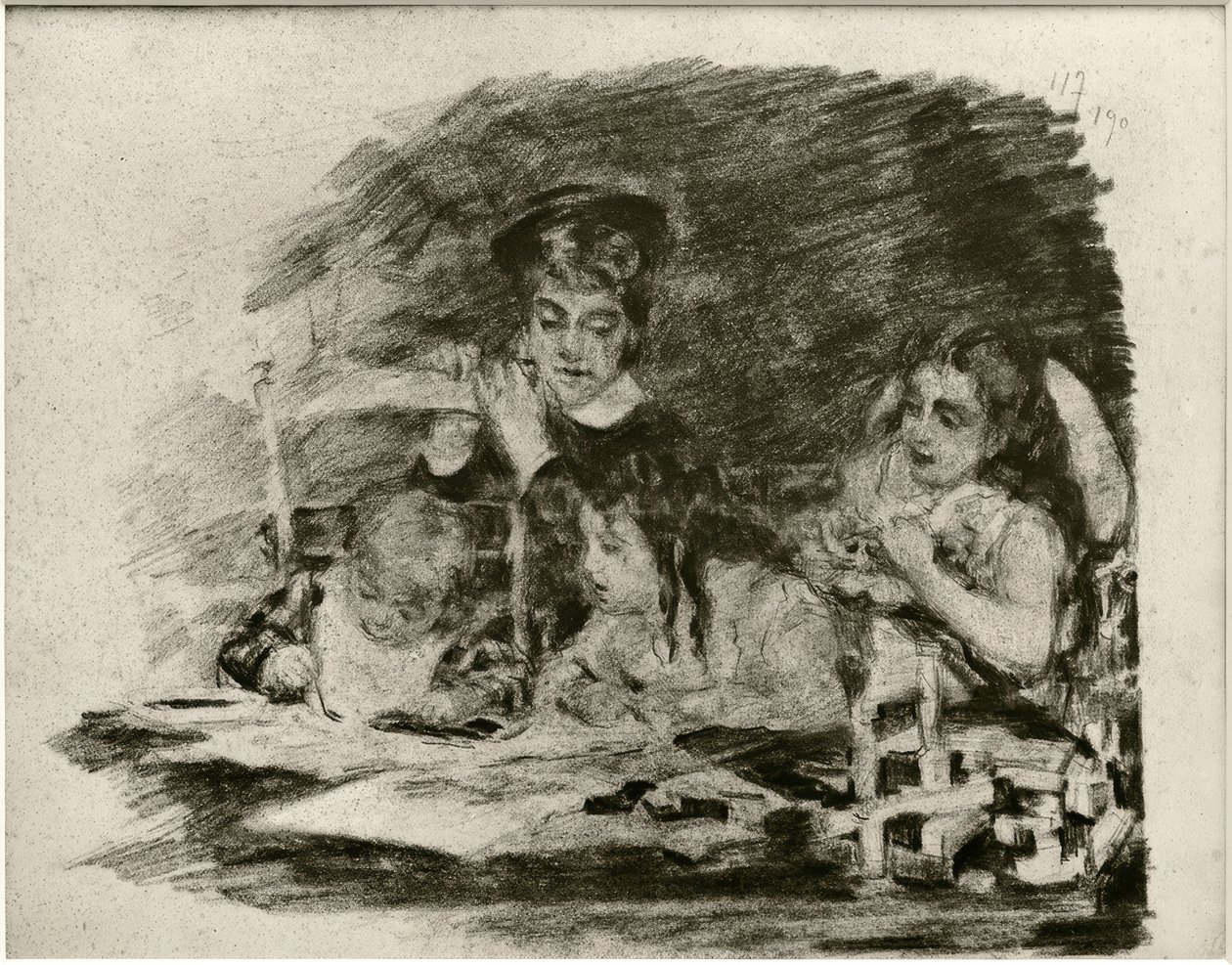 De små målarna av James Sidney Ensor