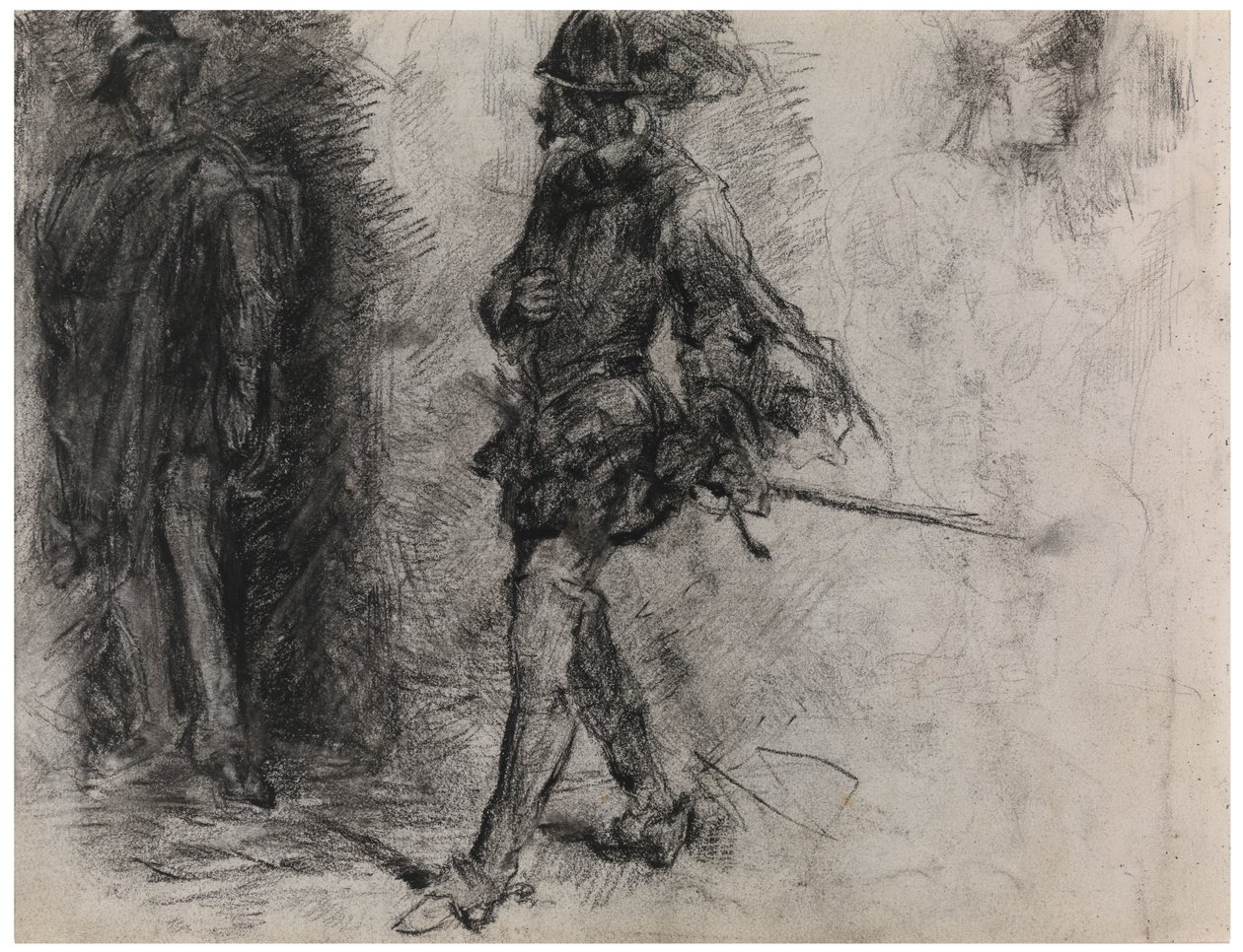 Don Quijote (innehåller på papper) av James Ensor