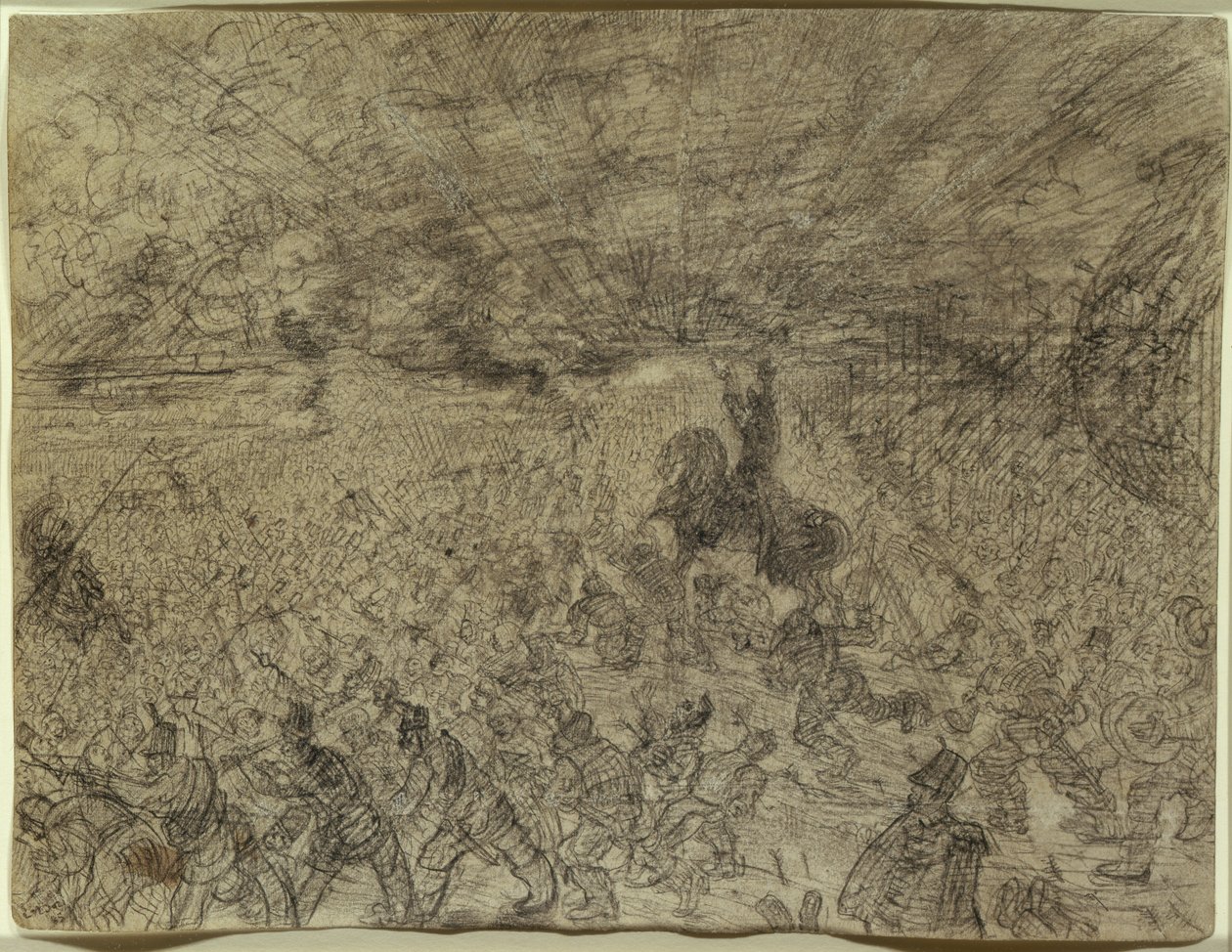 Joshua stoppar solen av James Ensor