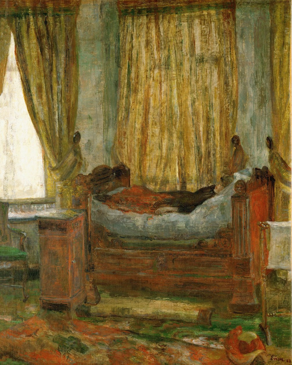 Damen i nöd av James Ensor