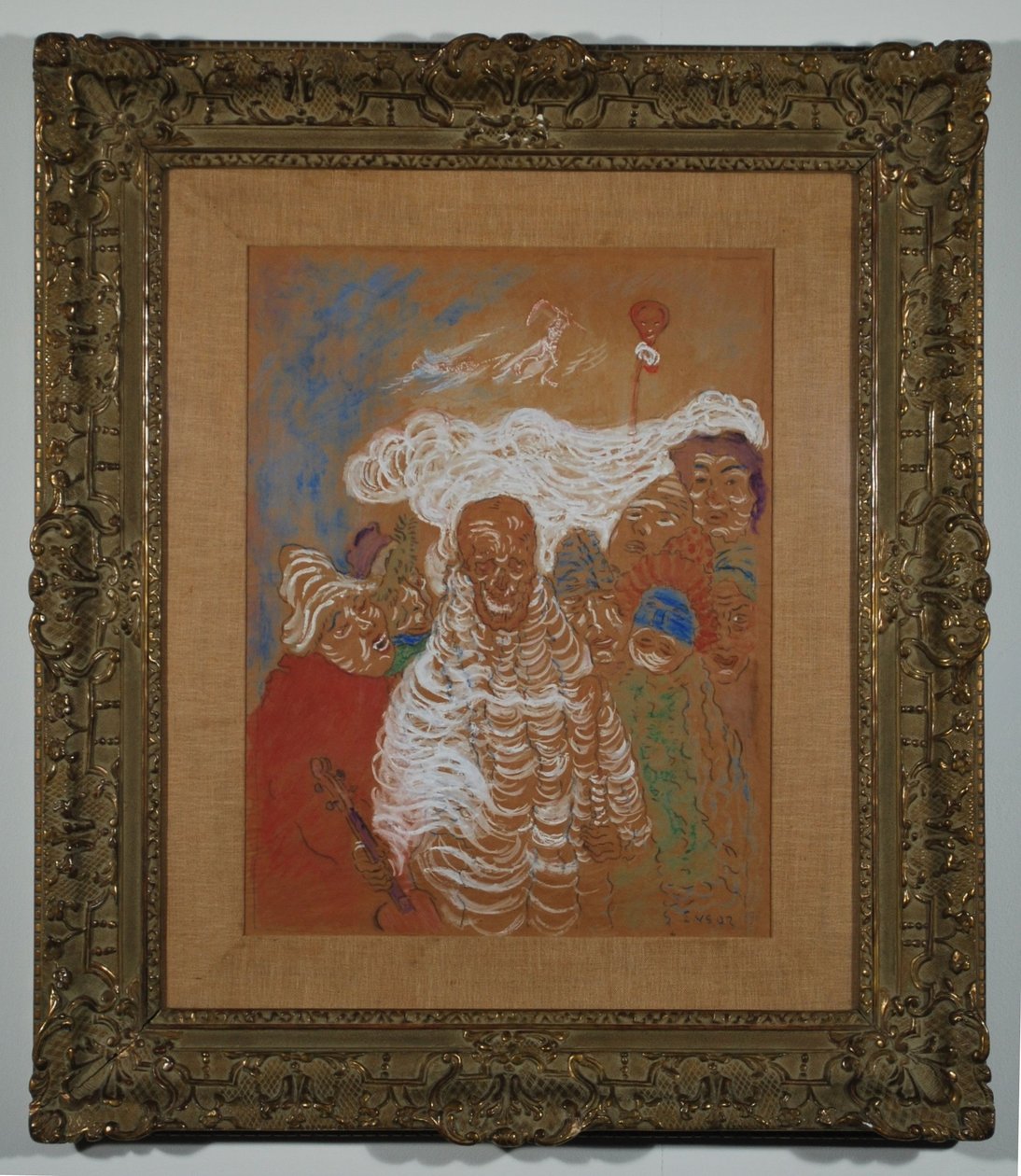 Die Masken und der Tod av James Ensor