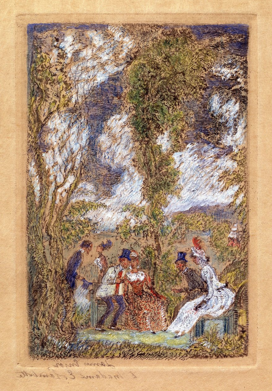Minnetuin av James Ensor