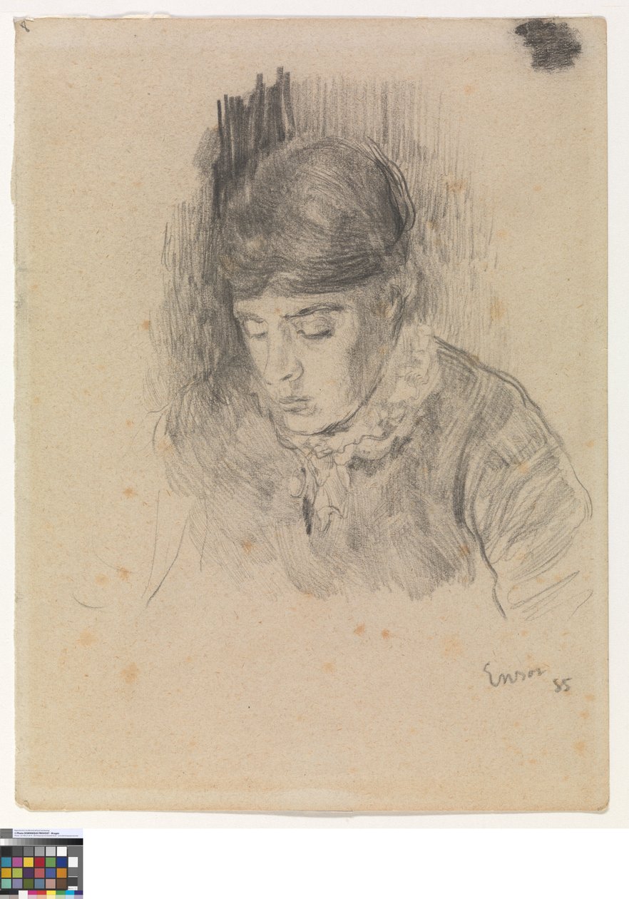Mitche Ensor, konstnärens syster av James Ensor