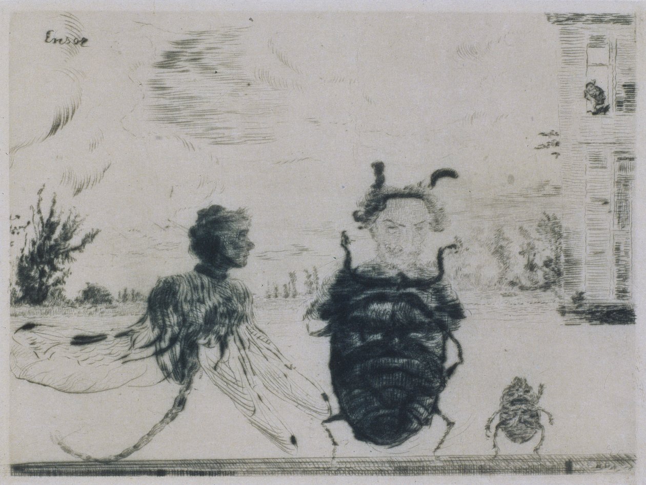 Märkliga insekter av James Ensor
