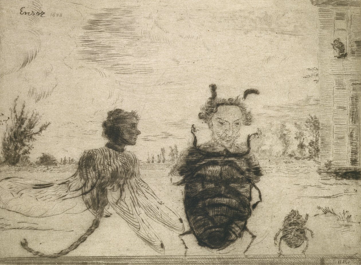 Märkliga insekter av James Ensor