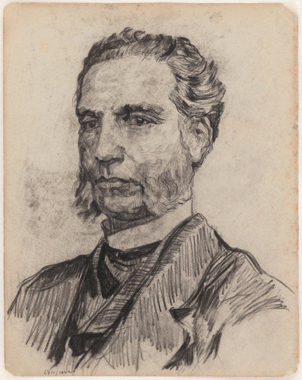 Porträtt av en man av James Ensor