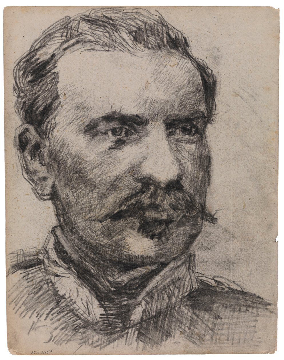 Porträtt av en man av James Ensor