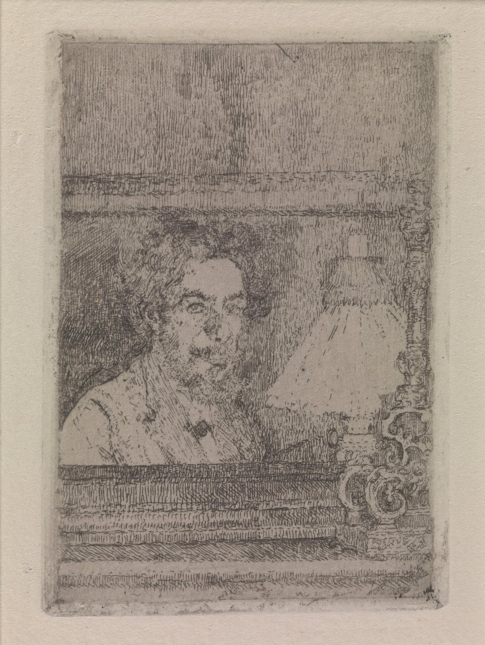 Självporträtt av James Ensor