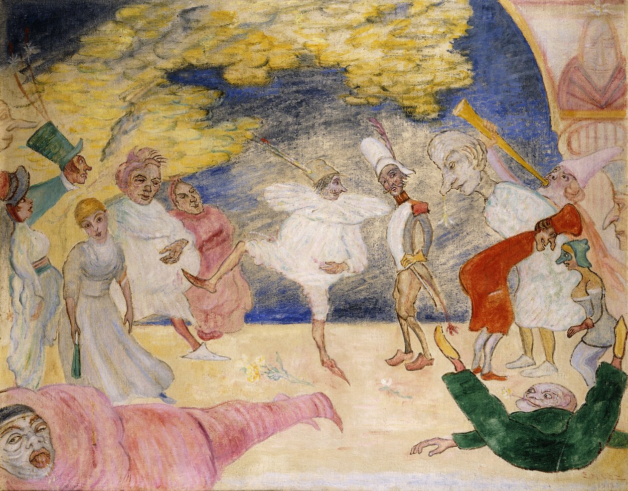 Den fantastiska baletten; Den Fantastiska Baletten-Het Fantastische Baletten av James Ensor