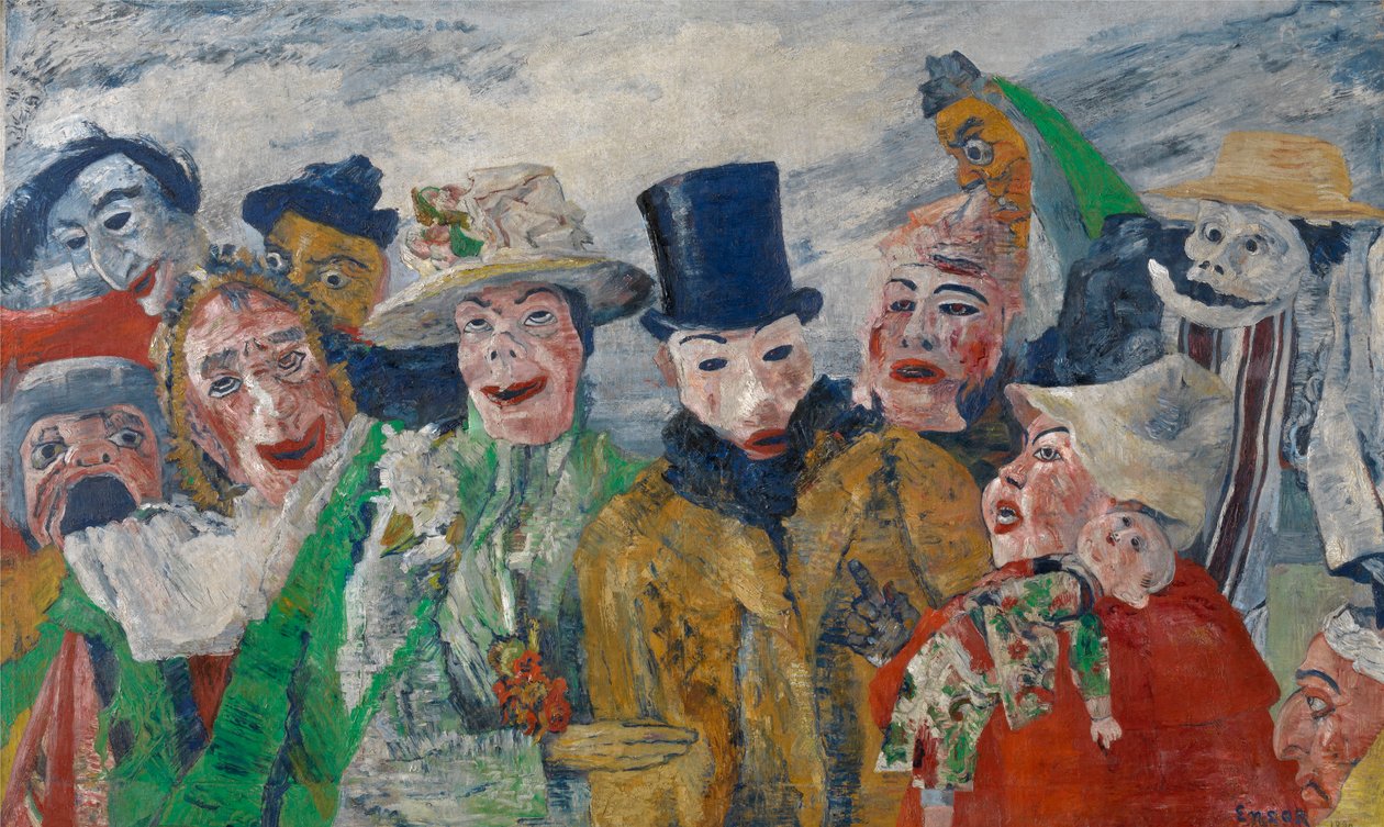 Intrigerna av James Ensor