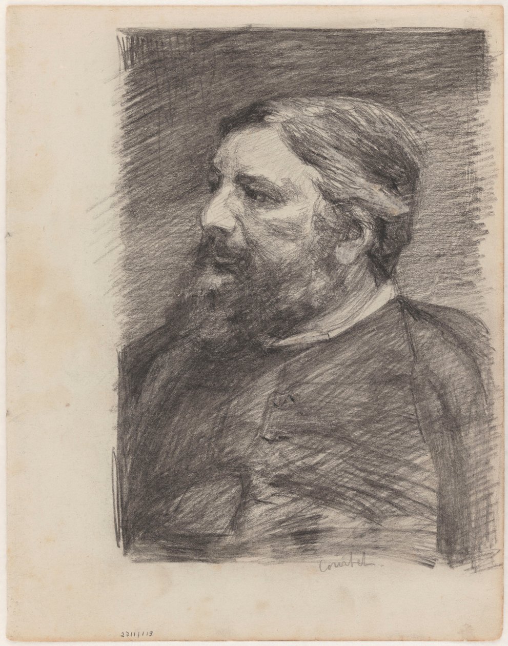 Målaren Gustave Courbet av James Ensor