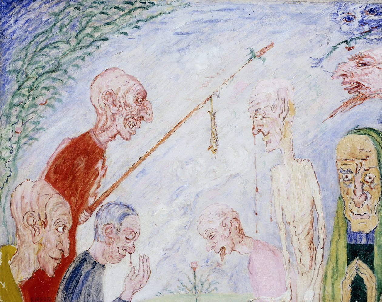 Pilgrimmerna; Pilgrimerna - De Pelgrims av James Ensor
